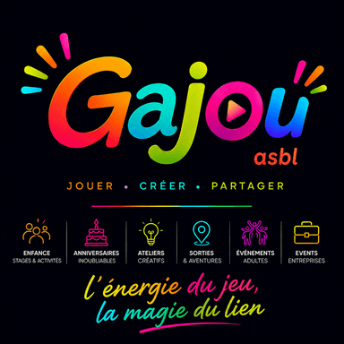Gajou asbl — Jouer, Créer, Partager